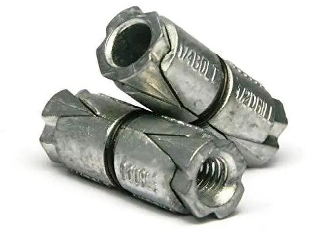 Alt view image 3 of 4 - Zinc Plated Double Expansion Shield Anchors 1/4" x 1-5/16" Qty 250