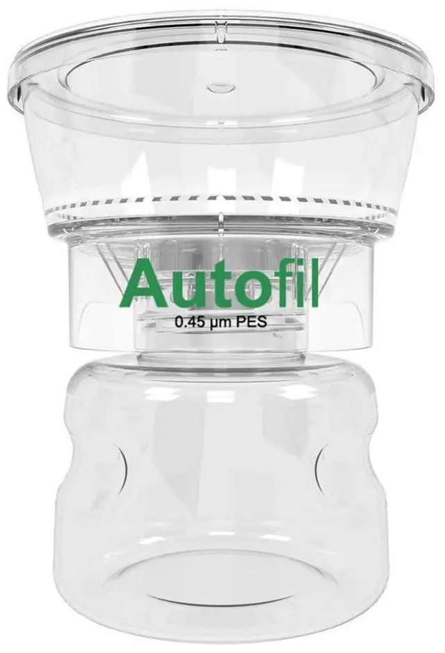 Main image of 1141-RLS Autofil Sterile Disposable Vacuum Filter Units with 0.45um PES Membrane for Prefiltration or Clarification, 250mL, Pack of 12