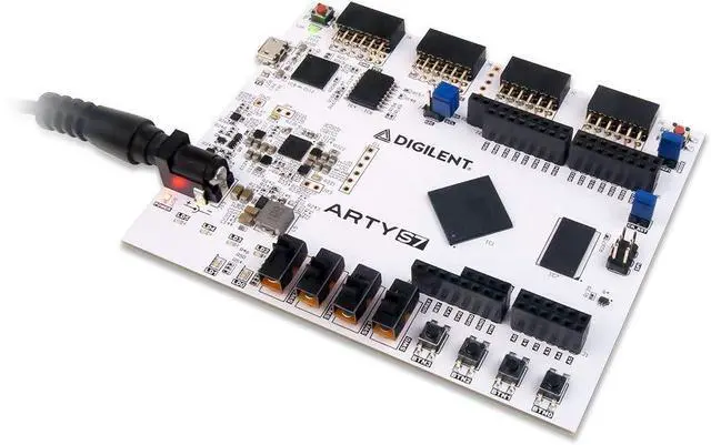 Alt view image 4 of 4 - Arty S7: Spartan-7 FPGA Board for Makers and Hobbyists (Arty S7-25)