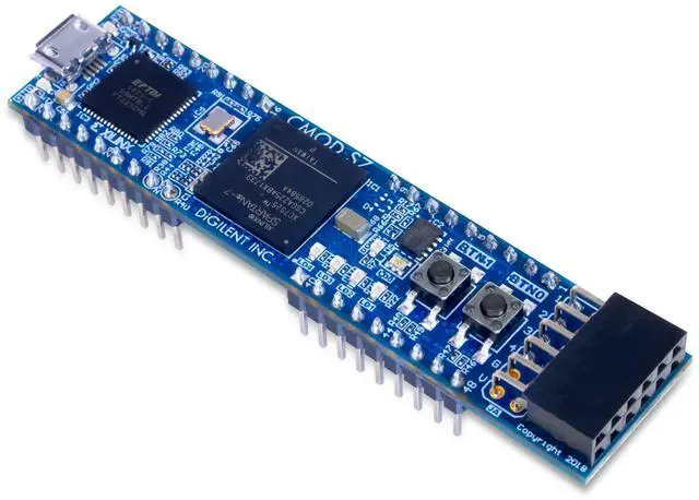 Main image of Cmod S7: Breadboardable Spartan-7 FPGA Module