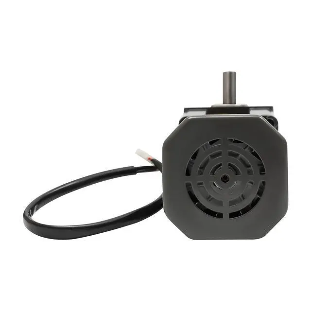 Alt view image 4 of 6 - 120W 110V Electric Geared Motor, High Torque AC Motor, High Torque 90° Right Angle Output Motorr, with Variable Speed Adjustable Controller Governor, 45RPM 1:30 (30K) Variable Speed Motorr