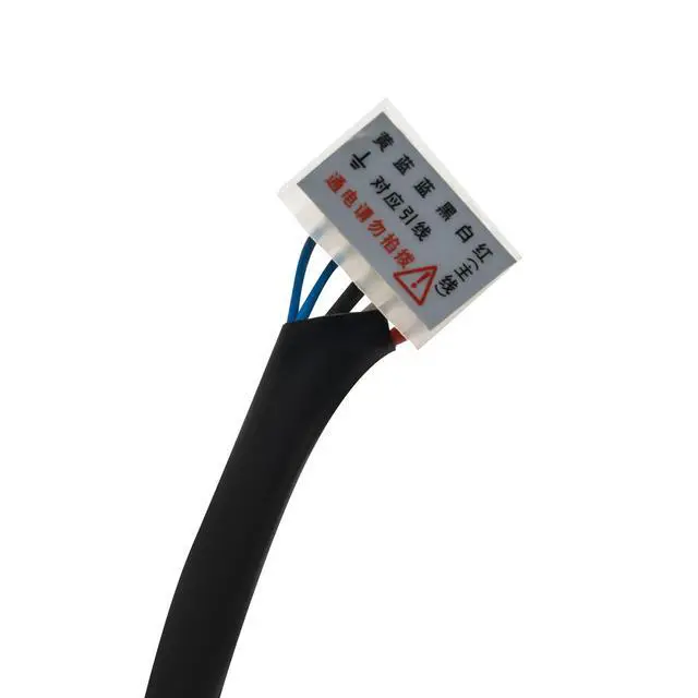 Alt view image 6 of 6 - 120W 110V Electric Geared Motor, High Torque AC Motor, High Torque 90° Right Angle Output Motorr, with Variable Speed Adjustable Controller Governor, 45RPM 1:30 (30K) Variable Speed Motorr