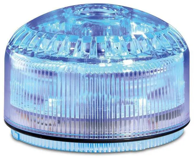 Main image of SLM500B Streamline Modular Low Profile Combination LED/Sounder, Blue, Required Base Sold Separately, Polycarbonate