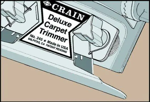 Alt view image 2 of 3 - Tool - CRAIN 245 DELUXE CARPET TRIMMER
