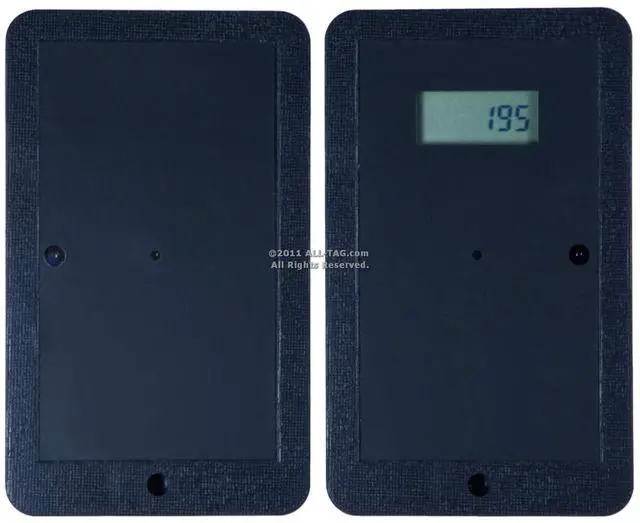 Main image of Battery Operated, Wireless Display People Counter, Non Directional Infrared Beam