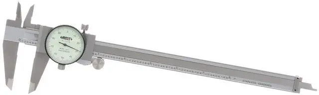 Main image of 1311-8 Dial Caliper, 0-8", Graduation.001"