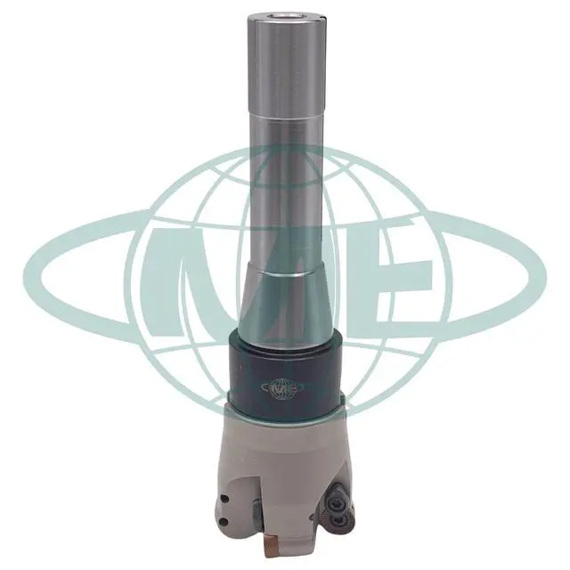 Alt view image 5 of 5 - CME 2" 90° Indexable Face Mill w/ R8 Arbor, RCKT1204 Inserts Included, 4 Flutes