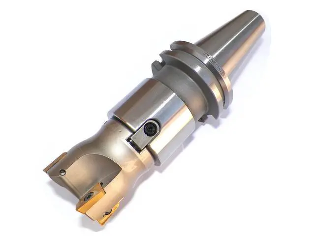 Alt view image 2 of 4 - 2" Face Shell Mill Cutter 90 Degree 4 Flutes CAT40 Face Milling Cutter W Inserts
