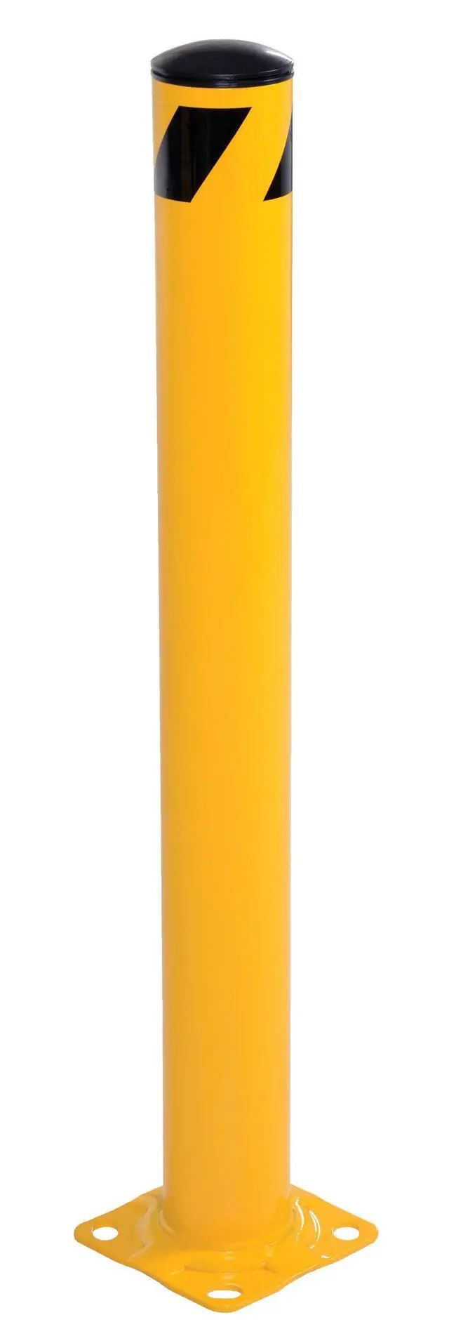 Alt view image 2 of 3 - BOL-42-4.5 Steel Pipe Safety Bollard 42 In. x 4-1/2 In. Yellow