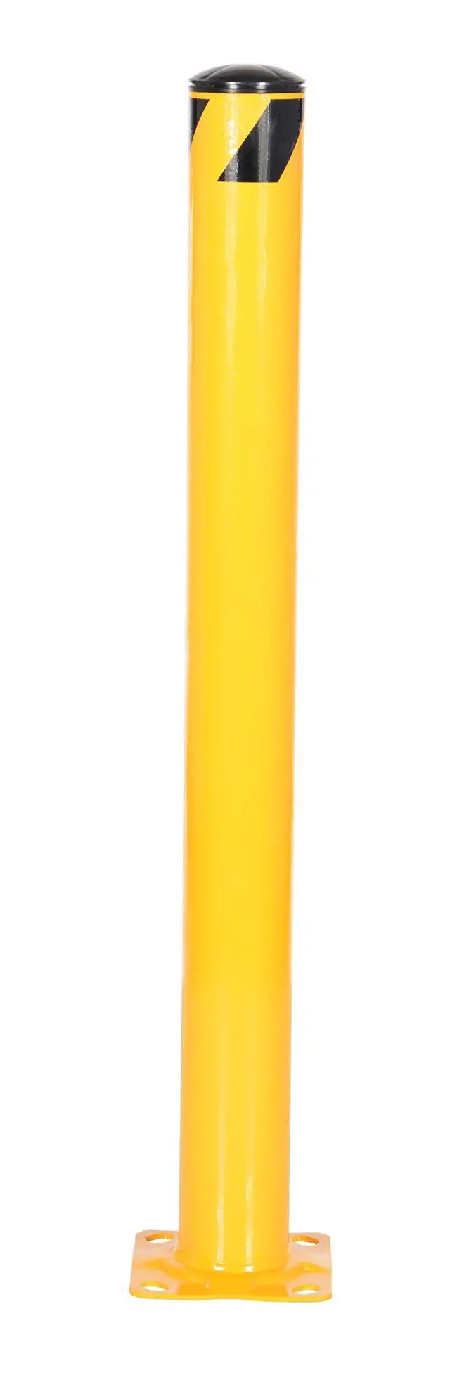 Alt view image 3 of 3 - BOL-42-4.5 Steel Pipe Safety Bollard 42 In. x 4-1/2 In. Yellow