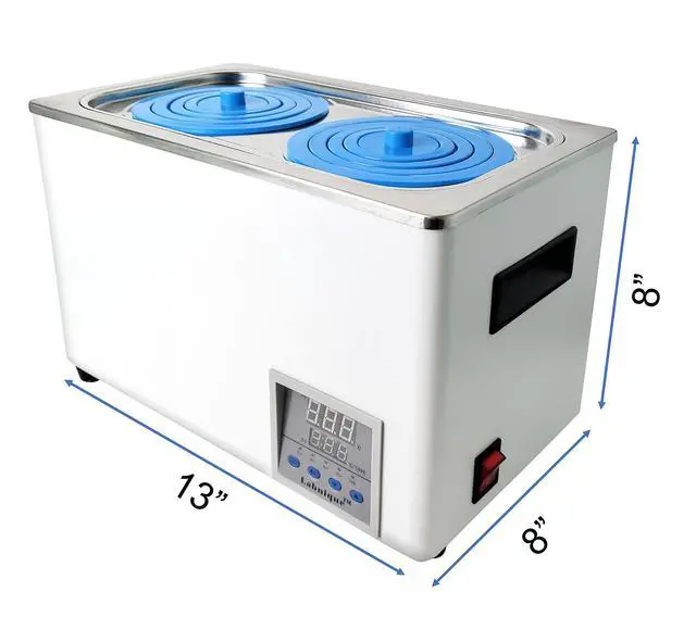 Alt view image 2 of 5 - Digital Thermostatic Water Bath, 1 Chamber with 2 Openings, 6L Capacity, 120V/60 Hz