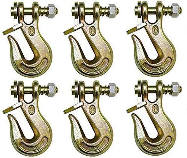 Main image of G8-200-38-x6, Set of 6, 3/8" Grade 80 Twist Lock Grab Hook