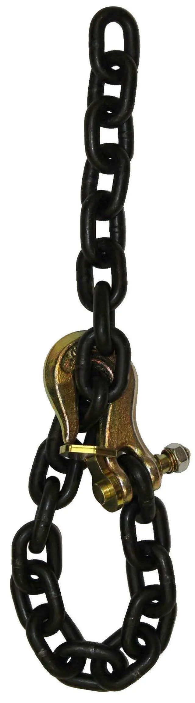 Alt view image 3 of 4 - G8-200-38-x6, Set of 6, 3/8" Grade 80 Twist Lock Grab Hook