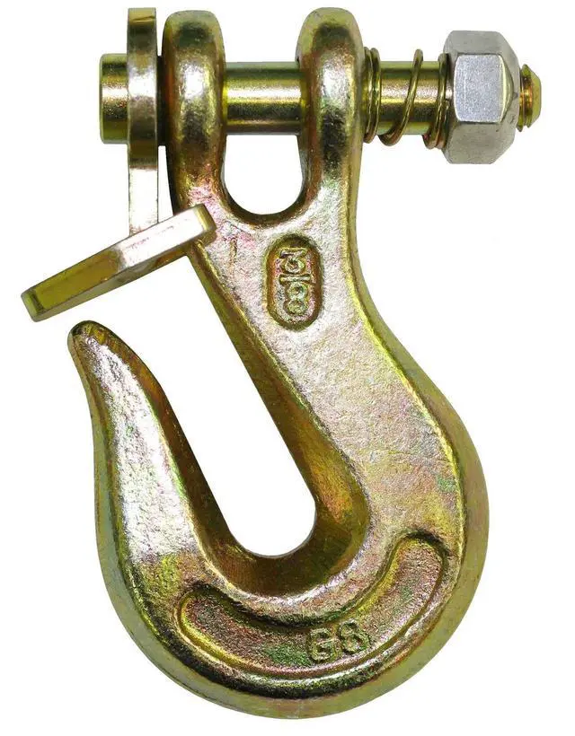 Alt view image 4 of 4 - G8-200-38-x6, Set of 6, 3/8" Grade 80 Twist Lock Grab Hook