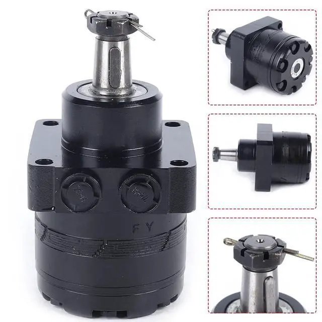 Alt view image 2 of 6 - Hydraulic Drive Motor Wheel Motor 194615 103129 for Electric Scissor Lift 3220 3226 4620 4626 4632,Which can Correctly Replace The Original Quality Part