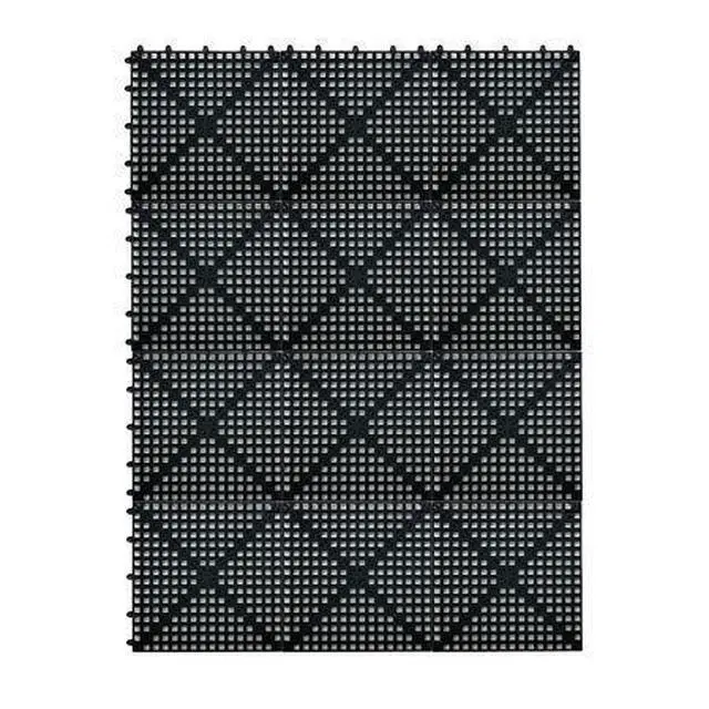 Main image of ® 3'x4' Interlocking Sheet (Black) - Patio, Lanai & Pool Deck Flooring