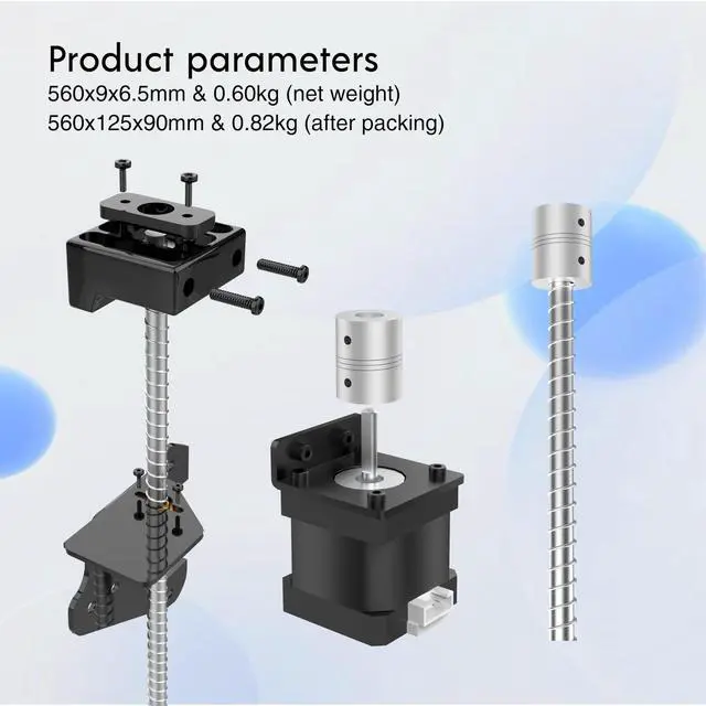 Alt view image 4 of 6 - LK5 Pro 3D Printer+Dual Z-Axis Kit 11.8x11.8x15.7in Large Printing Size with Resume Printing FDM 3D Printer Fully Open Source Motherboard Upgrade TMC 2209,95% Pre-Assembled Ideal for Beginners
