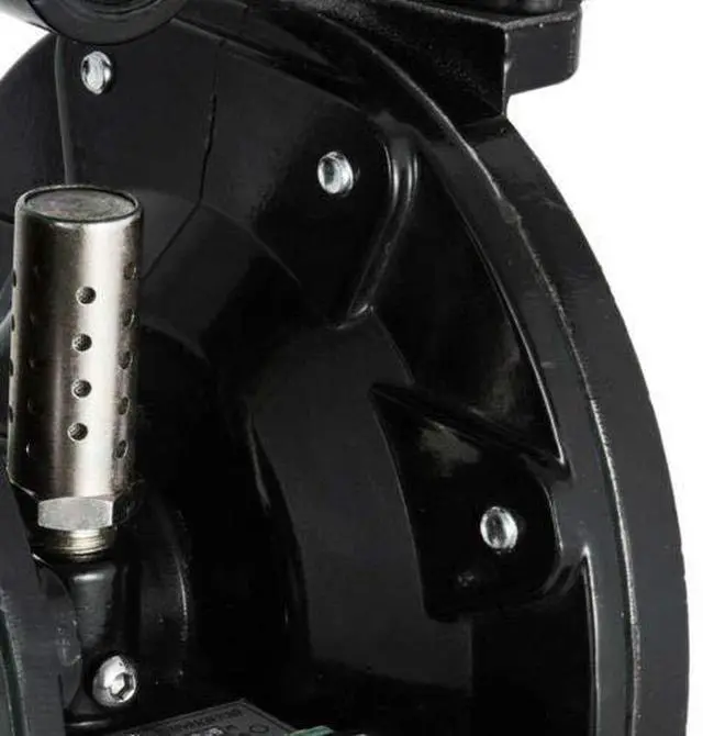 Alt view image 5 of 6 - Air-Operated Double Diaphragm Pump QBY4-25L 1 inch Inlet Outlet 120PSI 150 Petroleum Fluids 35GPM Aluminum for Chemical Industrial Use