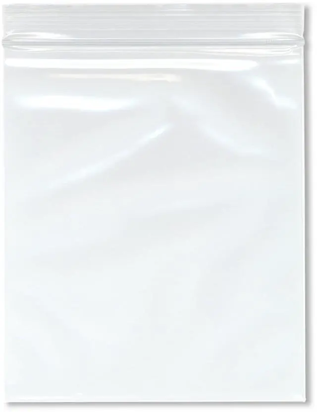 Main image of 6" x 7" (Case of 1,000), 4 Mil Heavy Duty Zipper Reclosable Plastic Bags