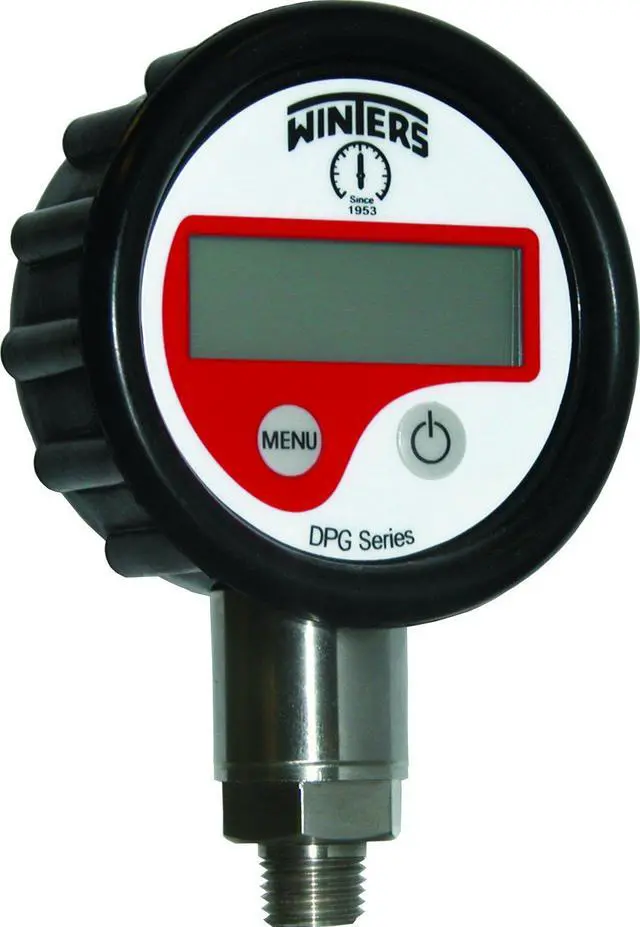 Main image of Winters DPG224 DPG Series Digital Pressure Gauge, ABS Case, Rubber Boot, Stainless Steel Socket, 2.5" Dial, 0-10000 psi