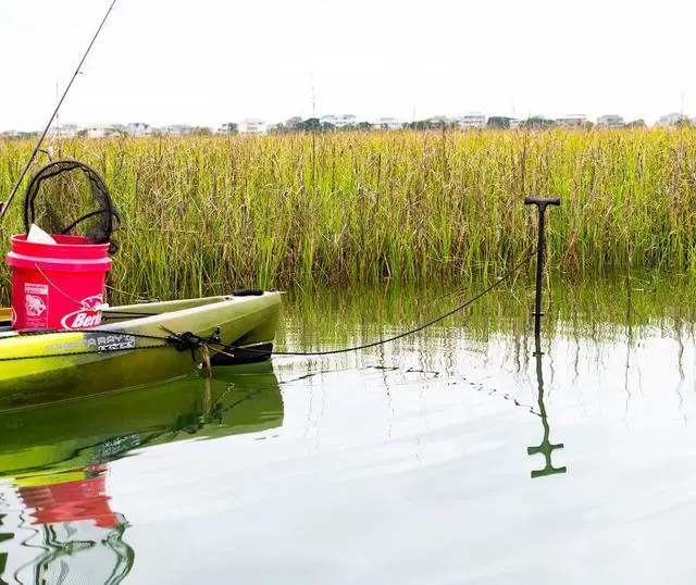 Alt view image 3 of 3 - for Shallow Water- 8' Black Anchor Pin Only