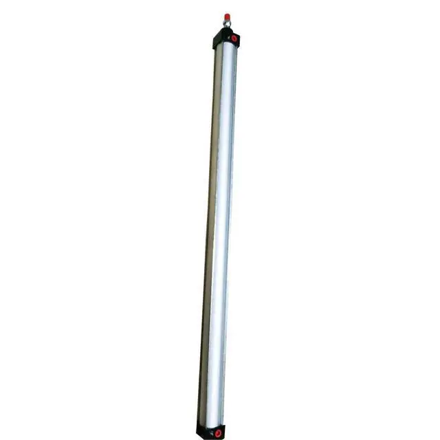 Alt view image 4 of 6 - Pneumatic Cylinder Air Cylinder Aluminum Alloy Magnetic Stroke Dual Action Cylinder 80mm Cylinder Bore 1000mm Stroke