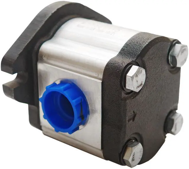 Alt view image 2 of 6 - Hydraulic Gear Pump 2-7 GPM Straight 3/4" Keyed Shaft, Aluminum Hydraulic Oil Gear Pump CID 0.50, Hydraulic Fluid Gear Pump SAE A-2 Bolts CW Cast Iron Flange
