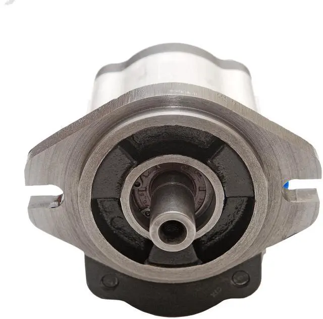 Alt view image 3 of 6 - Hydraulic Gear Pump 2-7 GPM Straight 3/4" Keyed Shaft, Aluminum Hydraulic Oil Gear Pump CID 0.50, Hydraulic Fluid Gear Pump SAE A-2 Bolts CW Cast Iron Flange