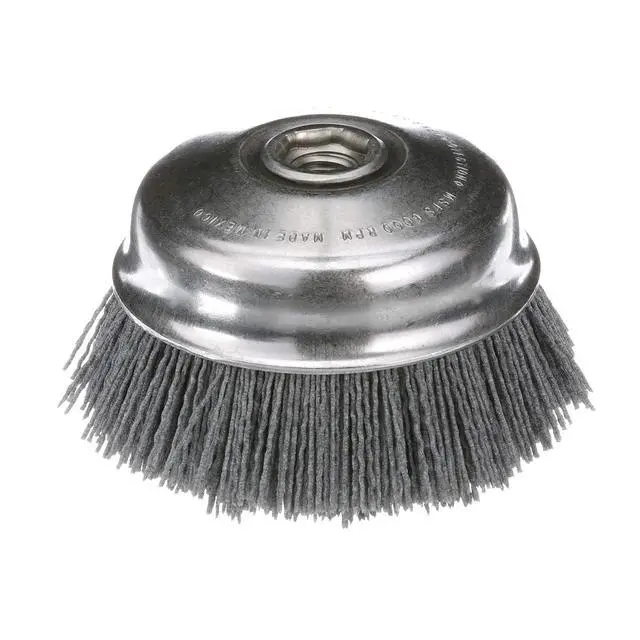 Alt view image 2 of 4 - 32125SP Abrasive Cup Brush, Silicon Carbide, 6000 Max RPM, 4"