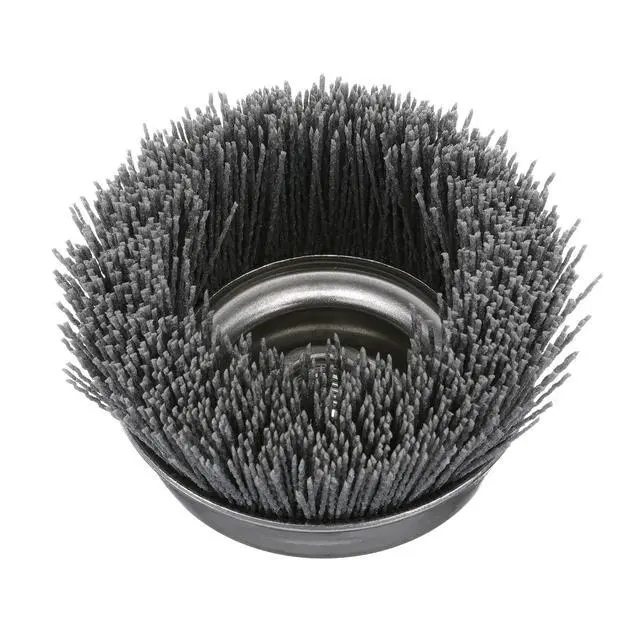 Alt view image 3 of 4 - 32125SP Abrasive Cup Brush, Silicon Carbide, 6000 Max RPM, 4"