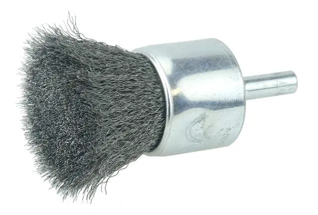 Alt view image 2 of 4 - 10009 1" Crimped Wire End Brush,.006" Steel Fill, Made in The USA (Pack of 10)