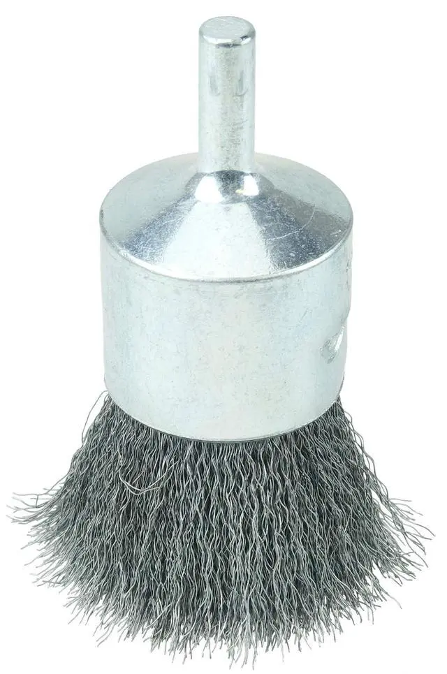 Alt view image 4 of 4 - 10009 1" Crimped Wire End Brush,.006" Steel Fill, Made in The USA (Pack of 10)