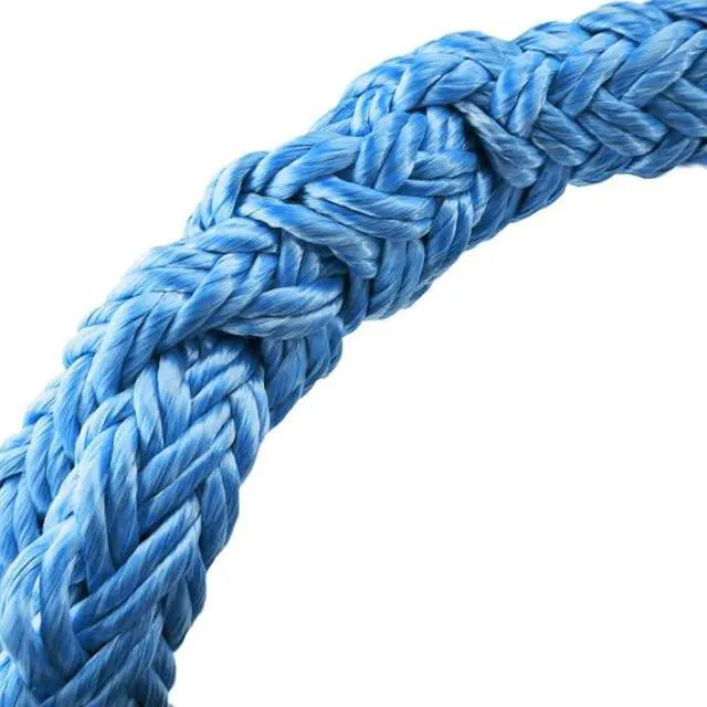 Alt view image 4 of 6 - 5/8" - 12 FT - Adjustable Rigging Block Sling with: 3" Eye / 14,800 LBS Strength/ 12 Strand Polyester; Arborist Sling, Tree Rigging Gear, Ultra Rigging Sling