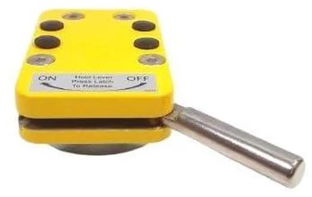 Alt view image 2 of 4 - MagMount 300 Switchable Magnet for Tool Placement, 250 lb Holding Force, Welding, Fabrication, Woodworking Magnets, Powerful Magnets Heavy Duty On Off Magnet Switch Tools