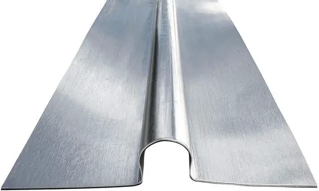 Alt view image 4 of 6 - U.S.A. Made - Aluminum 2 ft Omega-Channel (Snap On) Heat Transfer Plates for 1/2" PEX - Radiant Heating (100pc/box)