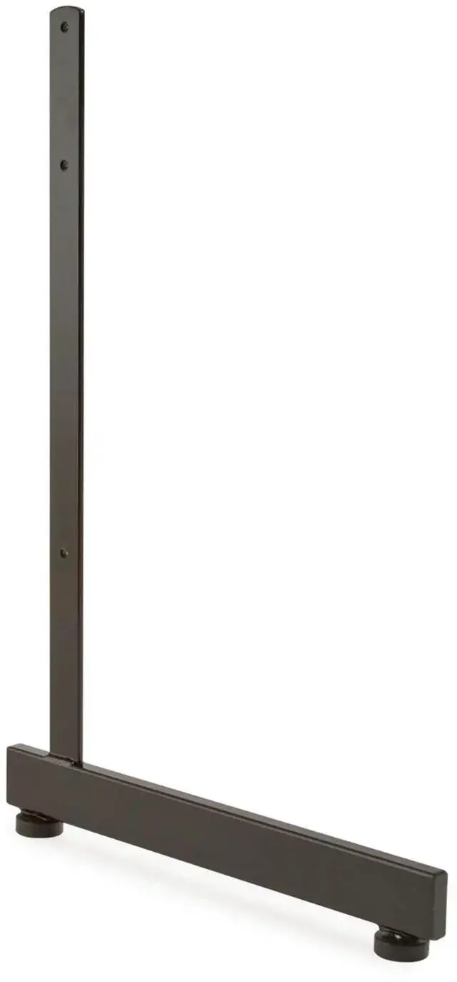 Main image of L Shaped Legs for Grid Panels, Heavy Duty Metal Panel Support Stands, Pack of 12, Black