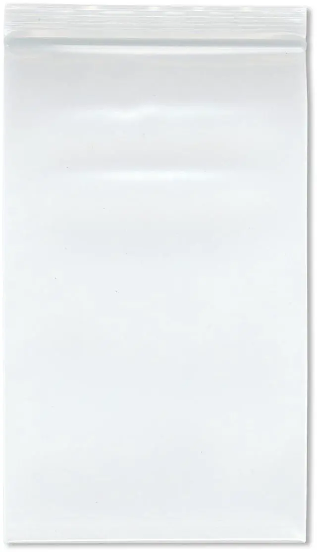 Main image of 5" x 8" (Case of 1,000), 8 Mil Extra Thick Heavy Duty Zipper Reclosable Plastic Bags