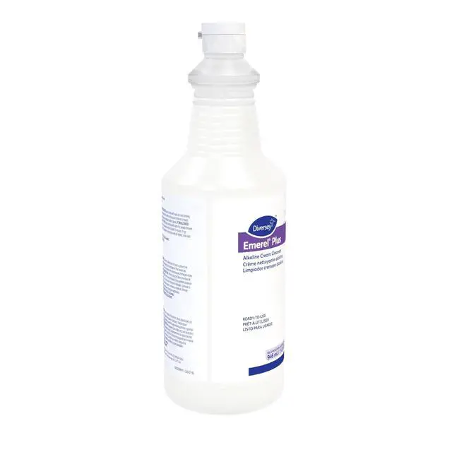 Alt view image 5 of 6 - 94496138 Emerel Plus Alkaline Crème Cleanser, Multi Surface Cream Cleaner, Ready-to-Use, Fragrance Free, 32-Ounce
