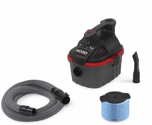 Main image of 50313 4000RV Wet/Dry Vacuum, 4 gal, Red