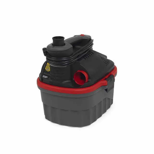 Alt view image 4 of 4 - 50313 4000RV Wet/Dry Vacuum, 4 gal, Red