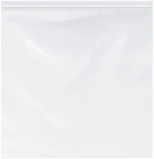 Main image of 20" x 20" (Case of 500), 2 Mil Zipper Reclosable Plastic Bags