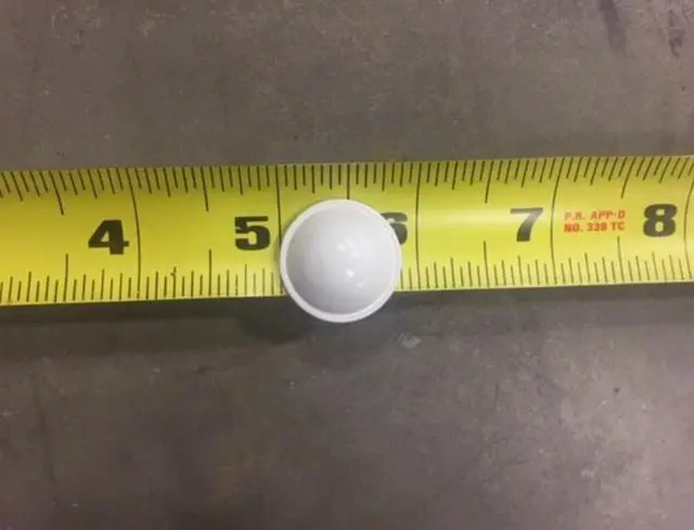 Alt view image 3 of 3 - Insulation Dome Cap Washers (500, White)