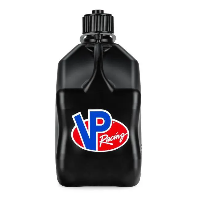 Alt view image 2 of 6 - 3582-CA, 5.5-Gallon Square Motorsport Jug Black (4 Pack) w/ 14" Deluxe Hose (4 Pack) Close-Trimmed Cap and Neck for Tight Seal