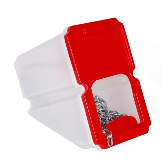 Alt view image 2 of 2 - 701165 Grade 30 Proof Coil Chain, 3/16-Inch by 250-Feet, Square Pail, Electro Galvanized