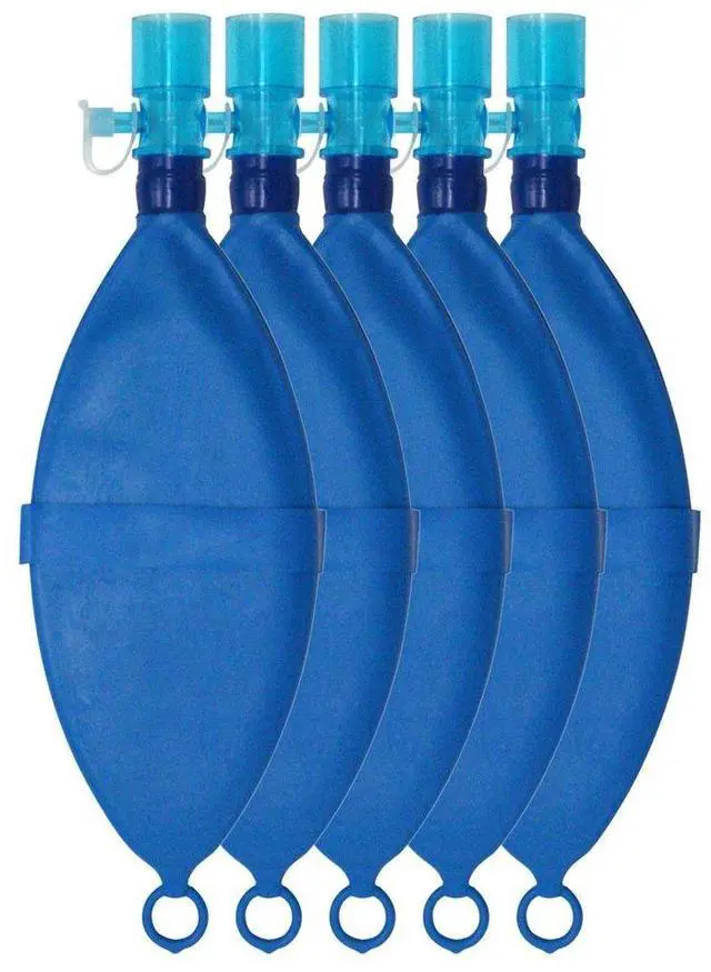 Main image of FlexLung Adult 1 Liter Test Lung for Biomedical Ventilator Testing and Demonstration, 5-Pack