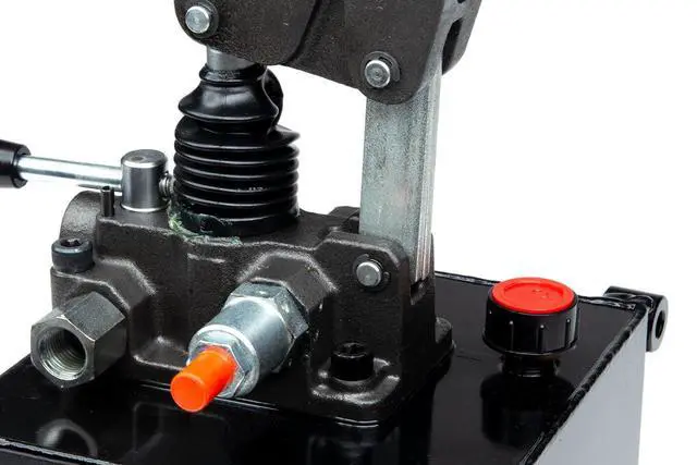 Alt view image 6 of 6 - Hydraulic Hand Pump Double-Acting Manual Pump, 3625 PSI 1.3 Gallon Capacity, 3/8 NPT, 1.51 CID Portable Hydraulic Power for Equipment Maintenance, System Testing, Emergencies