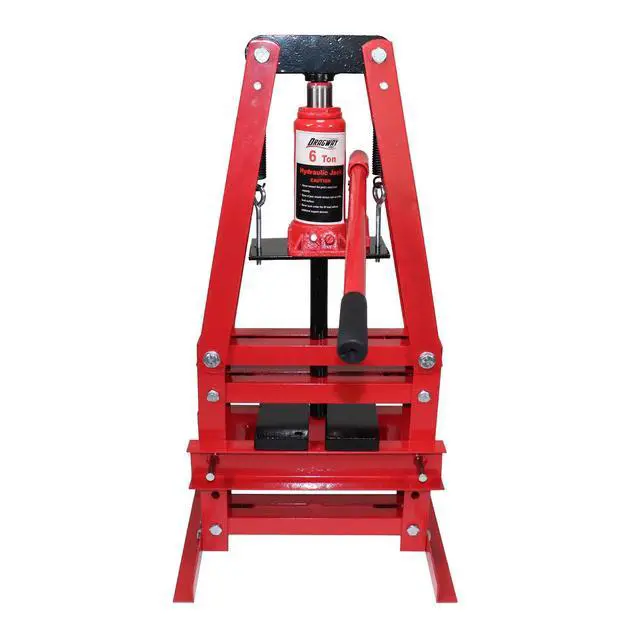 Alt view image 2 of 6 - 6-Ton Benchtop Hydraulic A-Frame Shop Press with Press Plates