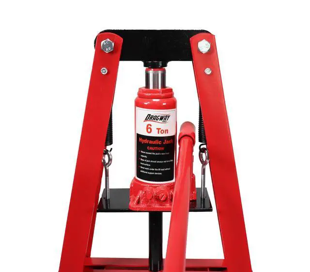 Alt view image 4 of 6 - 6-Ton Benchtop Hydraulic A-Frame Shop Press with Press Plates