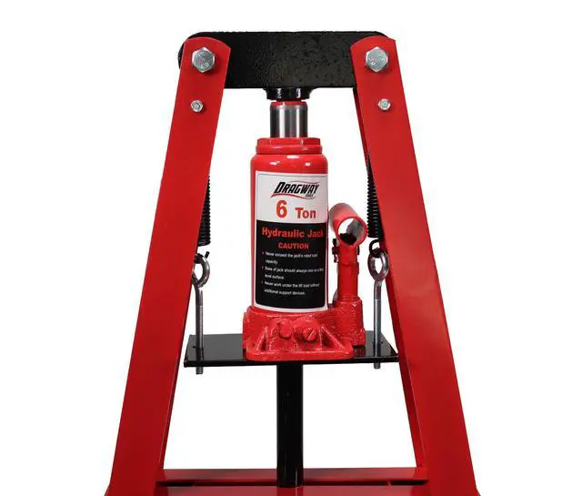 Alt view image 5 of 6 - 6-Ton Benchtop Hydraulic A-Frame Shop Press with Press Plates