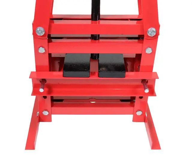 Alt view image 6 of 6 - 6-Ton Benchtop Hydraulic A-Frame Shop Press with Press Plates
